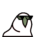 Emoji transparrontparrot