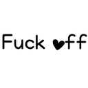 Emoji black_txt_fuckOff