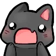 Emoji blacks_anime_cat
