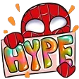 Emoji spiderman_hype_sign
