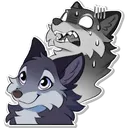 Emoji Wolfy_pokerface