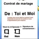 Emoji mariage