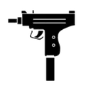 Emoji 6_black_uzi