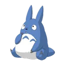 Emoji totoro_bleu
