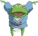 Emoji grenouille